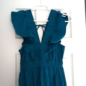 Peacock Maxi Dress NWT!